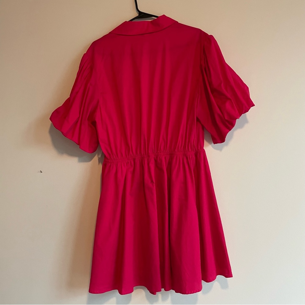 NWT And Now This Cut Out Poplin Dress SZ 1X - Picture 7 of 7